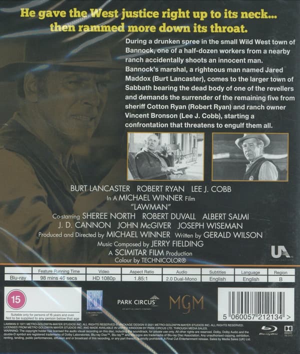 Lagens man (Ej svensk text) (Blu-ray)