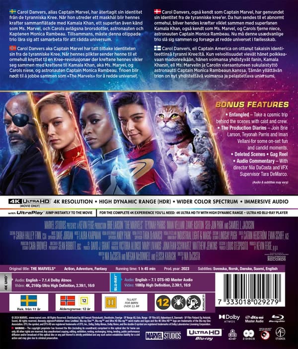 The Marvels (4K Ultra HD + Blu-ray)
