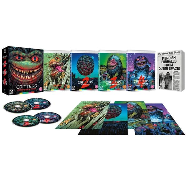 Critters 1-4 (Ej svensk text) Ltd/Collectors ed. (4 Blu-ray)