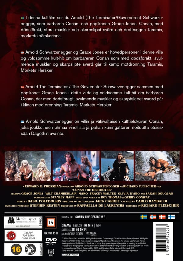 Conan / Förgöraren (DVD)