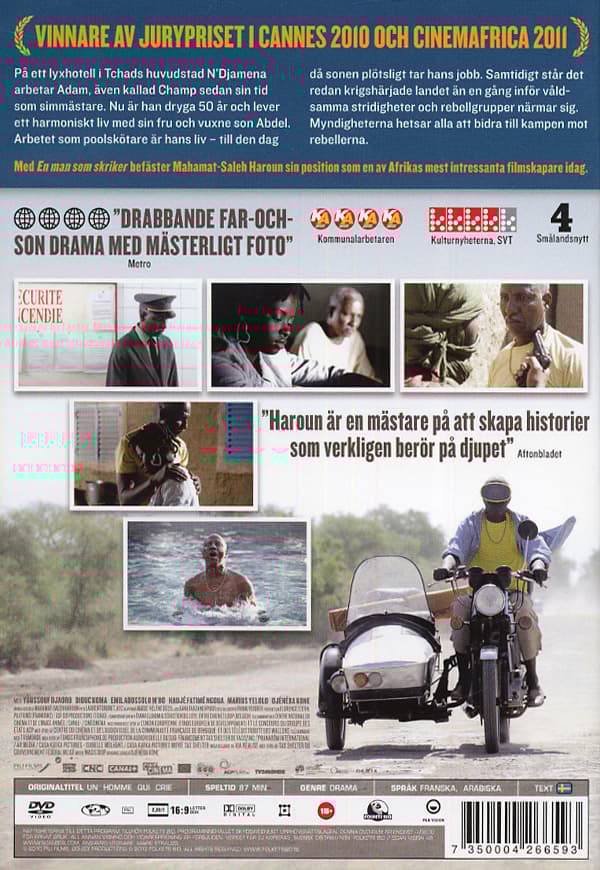En man som skriker (DVD)