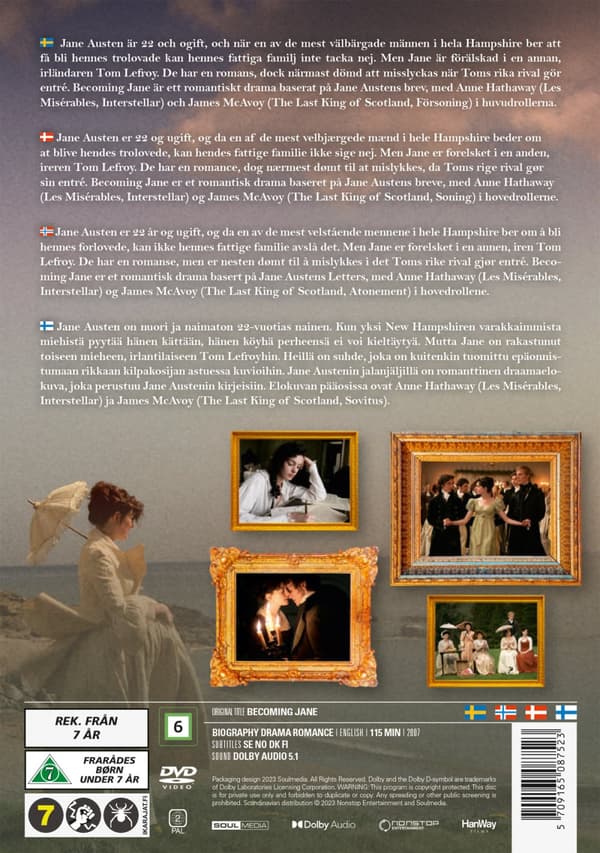 En ung Jane Austen (DVD)