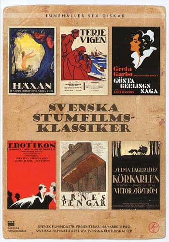 Svenska stumfilmsklassiker (6 DVD)