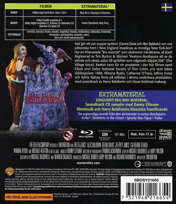 Beetlejuice 1 (Blu-ray)