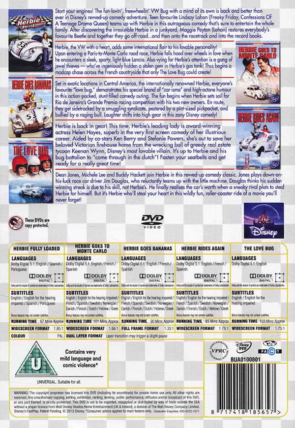 Herbie - The collection (5 filmer) (5 DVD)