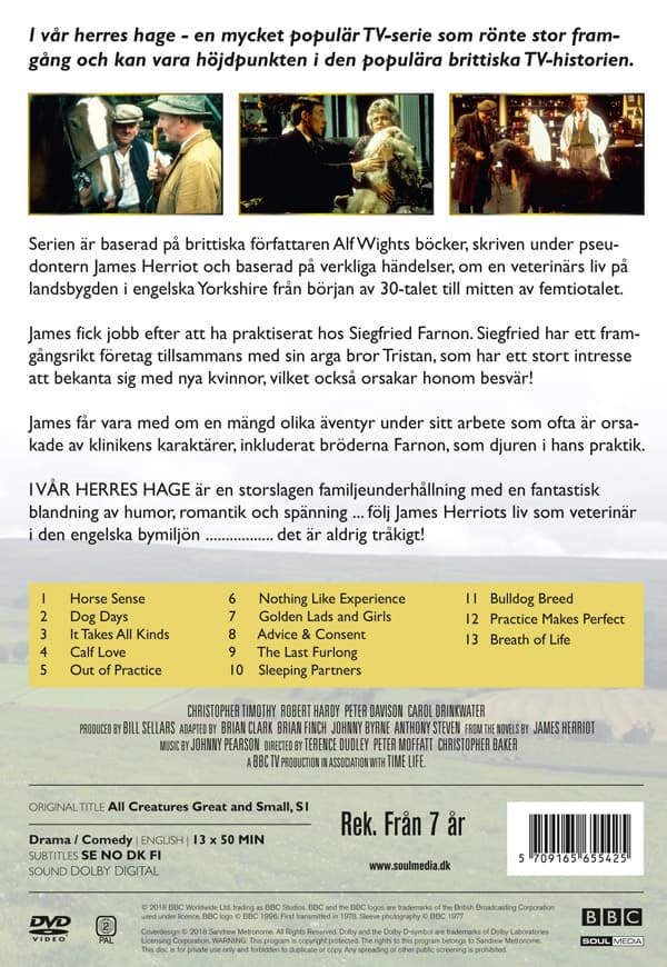 I vår herres hage / Säsong 1 (4 DVD)