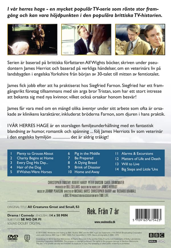 I vår herres hage / Säsong 3 (3 DVD)