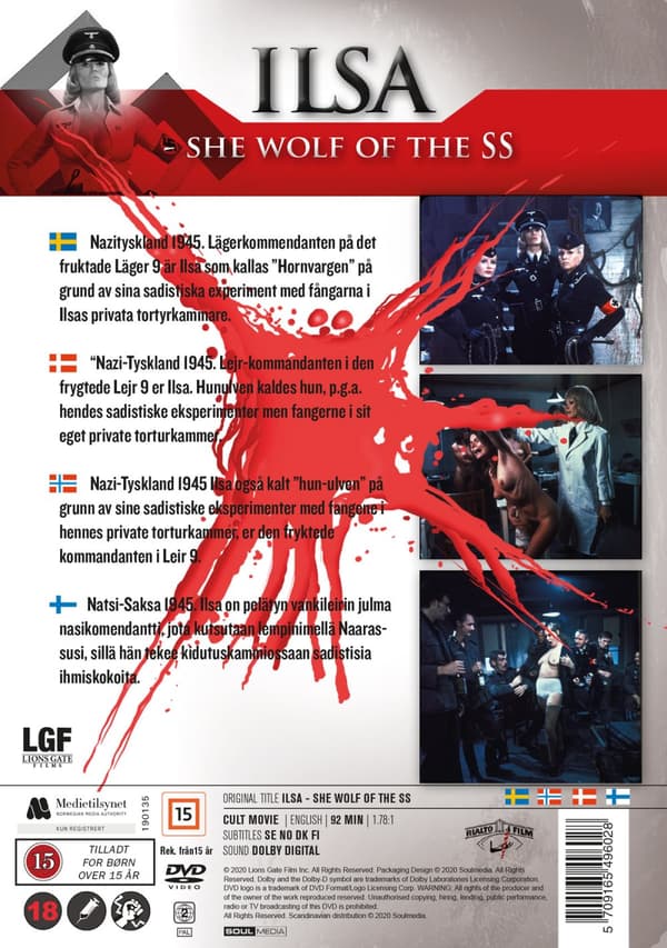 Ilsa / She wolf of the SS (DVD)