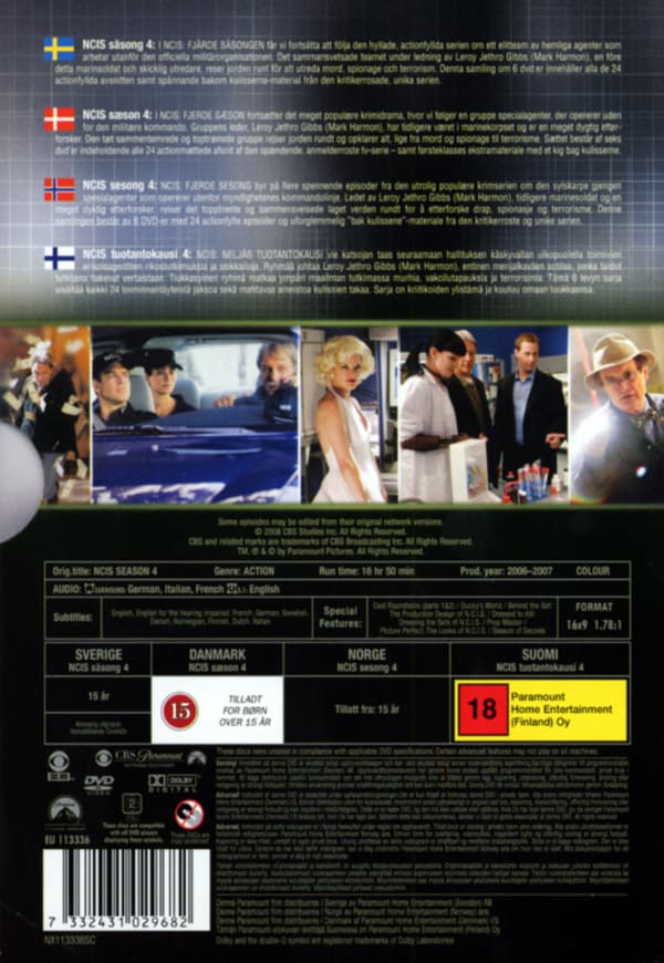 NCIS / Säsong  4 (6 DVD)