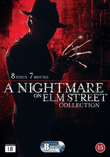 Terror på Elm Street 1-7 (8 DVD)