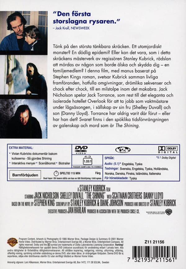 The shining (DVD)