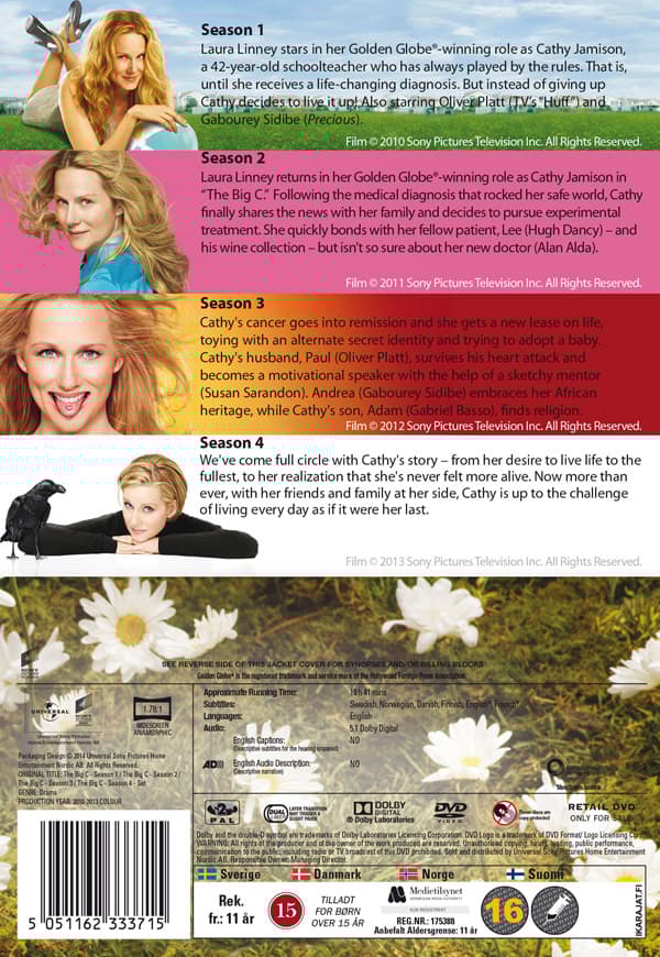 The Big C / Complete series (10 DVD)