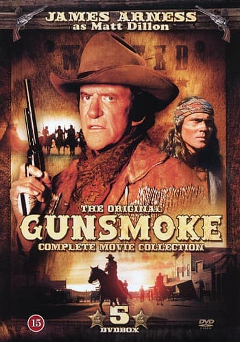 Krutrök / Gunsmoke / Complete movie collection (5 DVD)