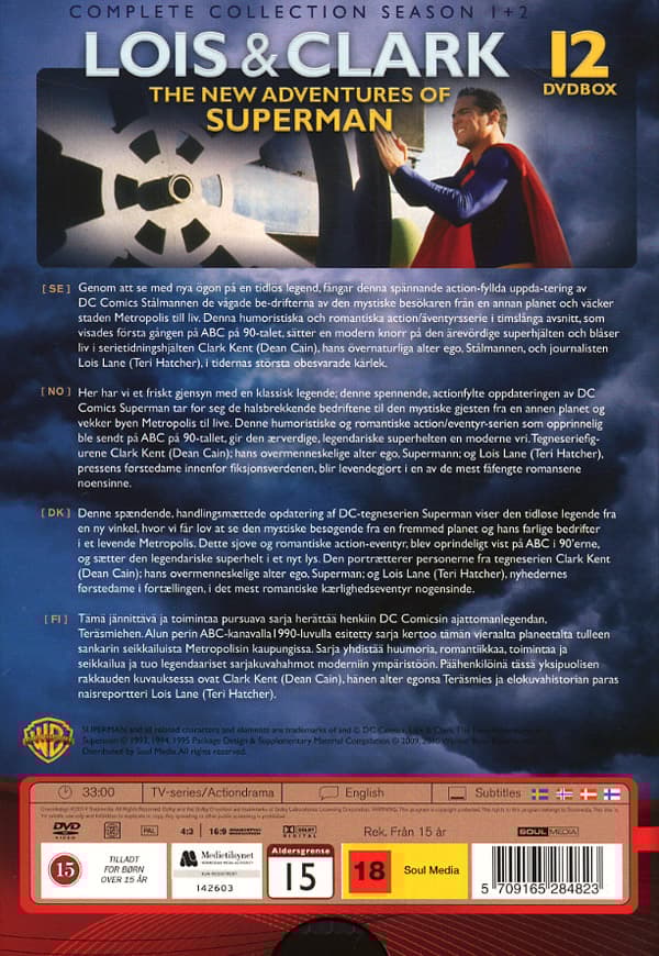 Lois & Clark / Box 1-2 (12 DVD)