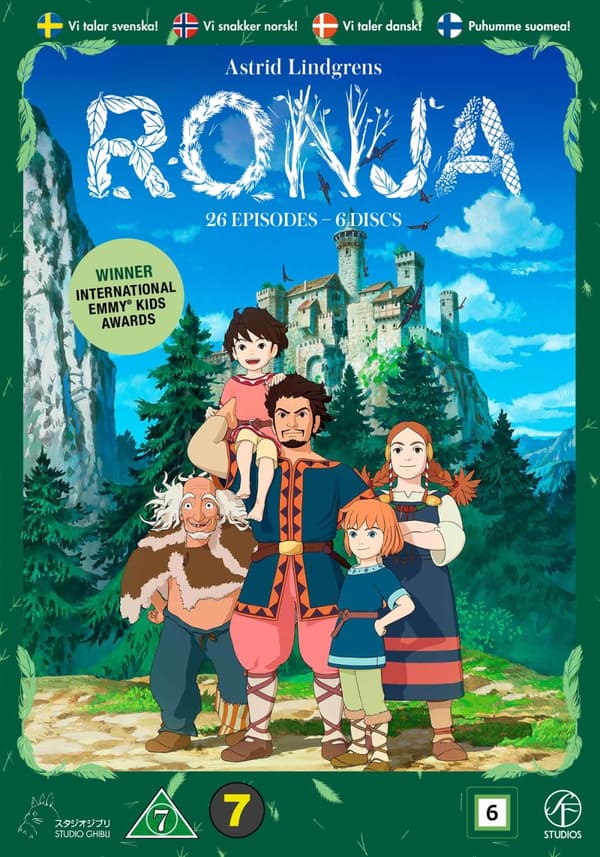 Ronja Rövardotter - TV-Serien (6 DVD)