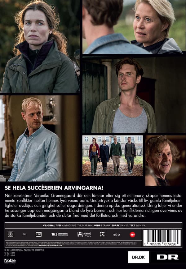 Arvingarna / Säsong 1-3 (10 DVD)