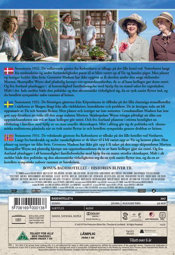 Badhotellet / Säsong 4 (2 DVD)