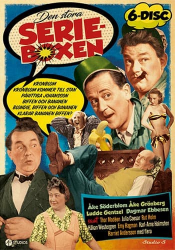 Den stora serieboxen 1947-57 (6 filmer) (6 DVD)