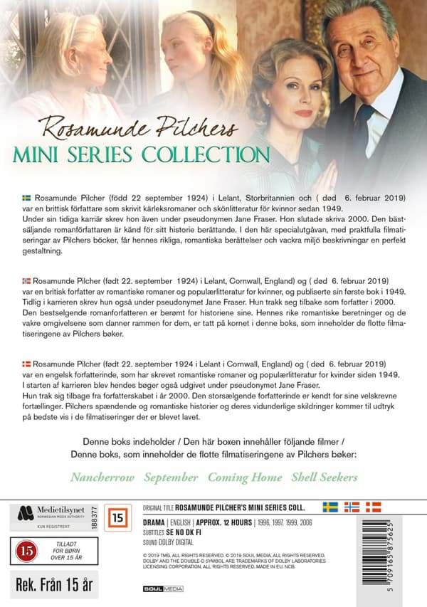 Rosamunde Pilcher / Mini series collection (4 DVD)