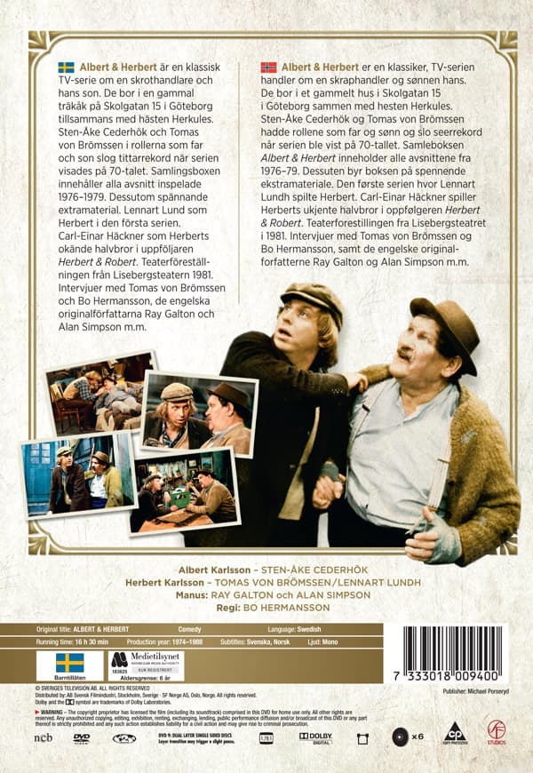 Albert & Herbert - Det bästa med... (6 DVD)
