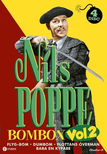 Nils Poppe - Bombox vol 2 (4 DVD)