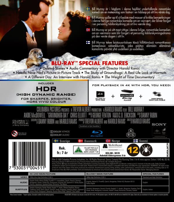 Måndag hela veckan (4K Ultra HD + Blu-ray)