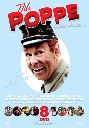 Nils Poppe / Fredriksdalsteatern box (8 DVD)