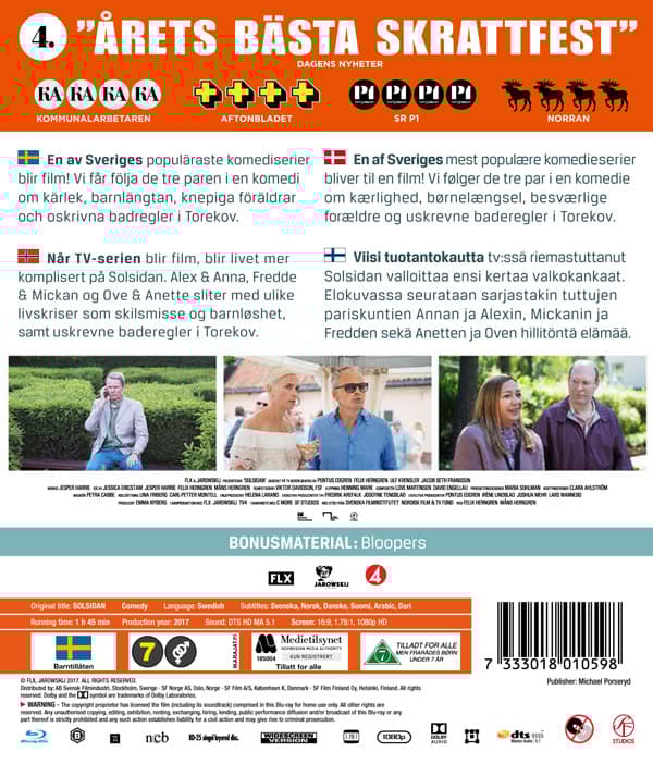 Solsidan - Filmen (Blu-ray)