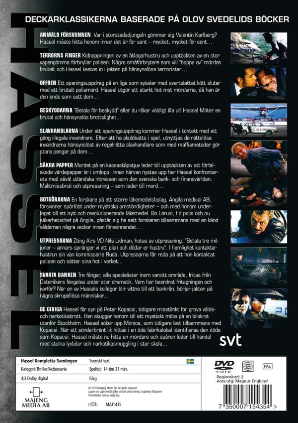 Hassel - Kompletta samlingen (10 DVD)