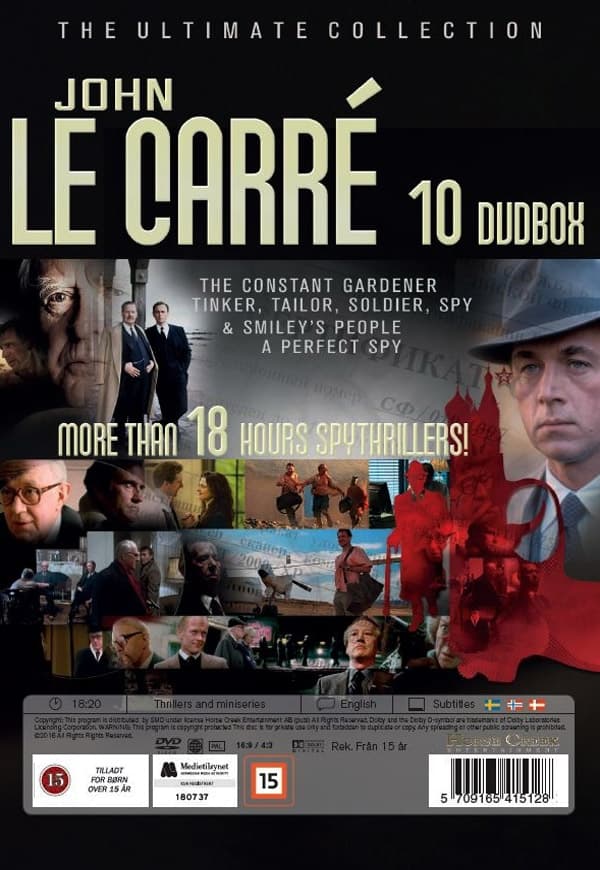 John Le Carré - Ultimate collection (10 DVD)