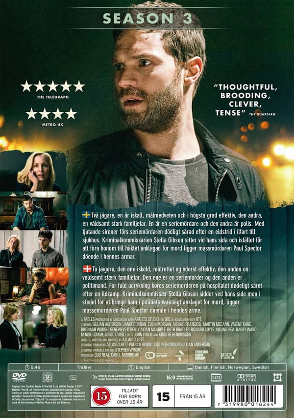 The fall / Säsong 3 (3 DVD)