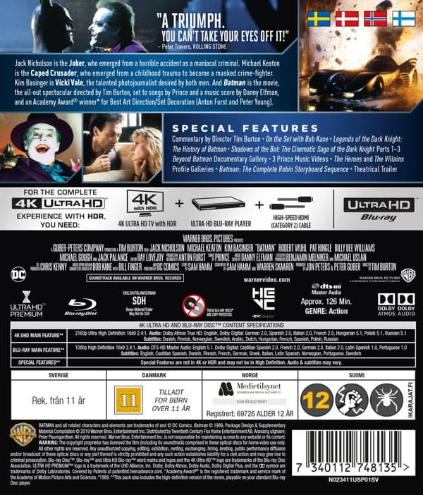 Batman (4K Ultra HD + Blu-ray)