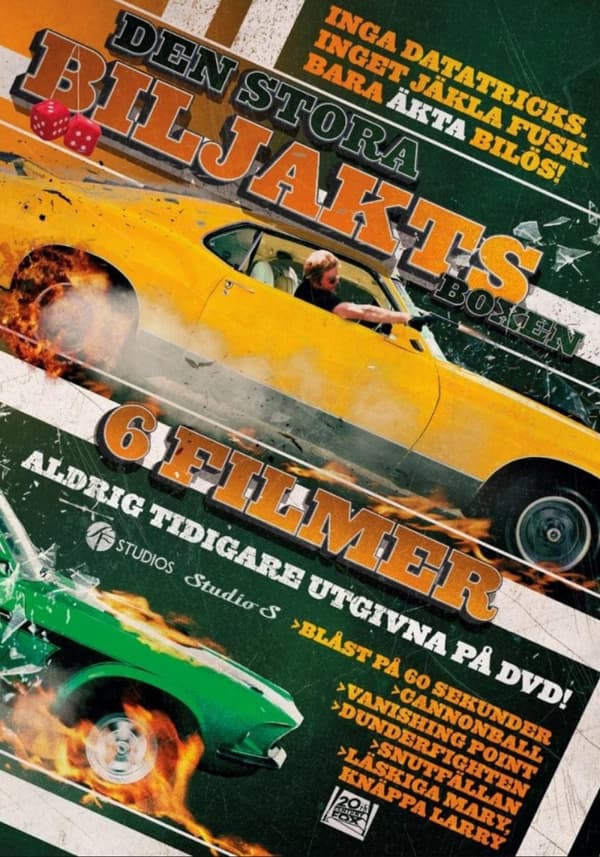 Den stora biljaktsboxen - 6 filmer (3 DVD)