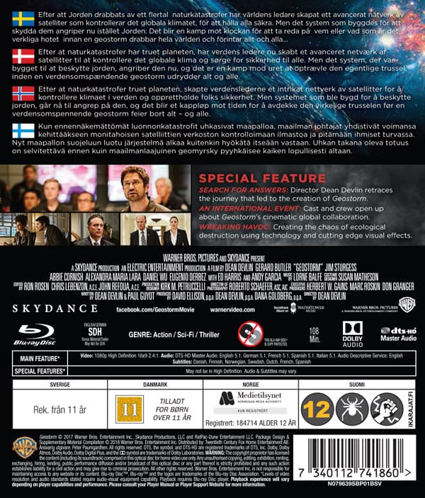 Geostorm (Blu-ray)
