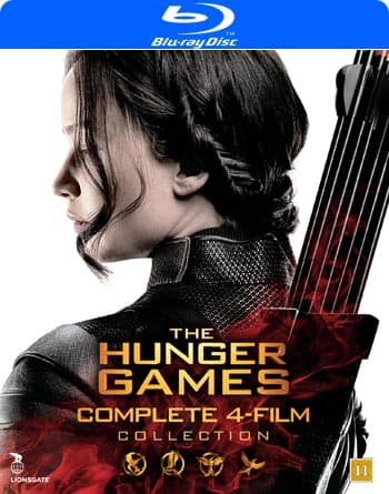 Hunger games 1-4 (4 Blu-ray)