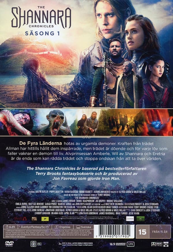 Shannara Chronicles / Säsong 1 (3 DVD)