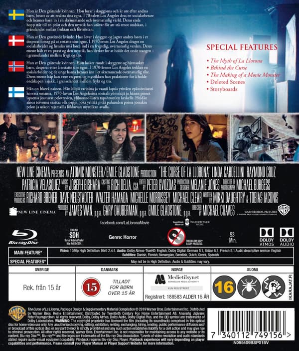 The curse of La Llorona (Blu-ray)