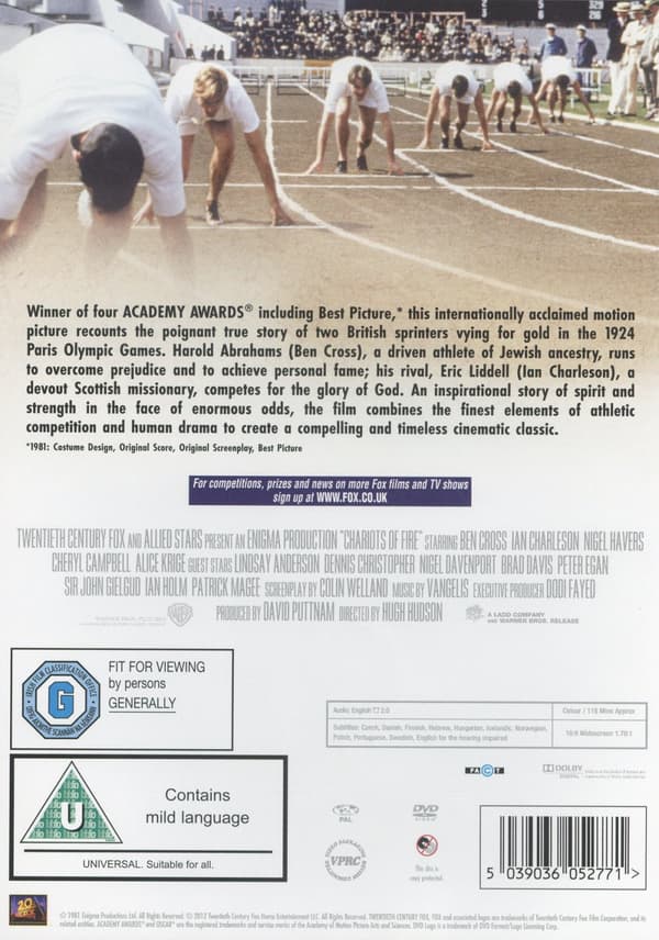 Triumfens ögonblick / Chariots of Fire (DVD)