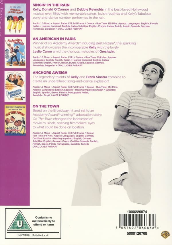 Gene Kelly Collection - 4 filmer (4 DVD)