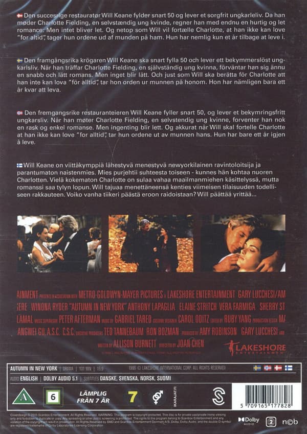 Höst i New York (DVD)