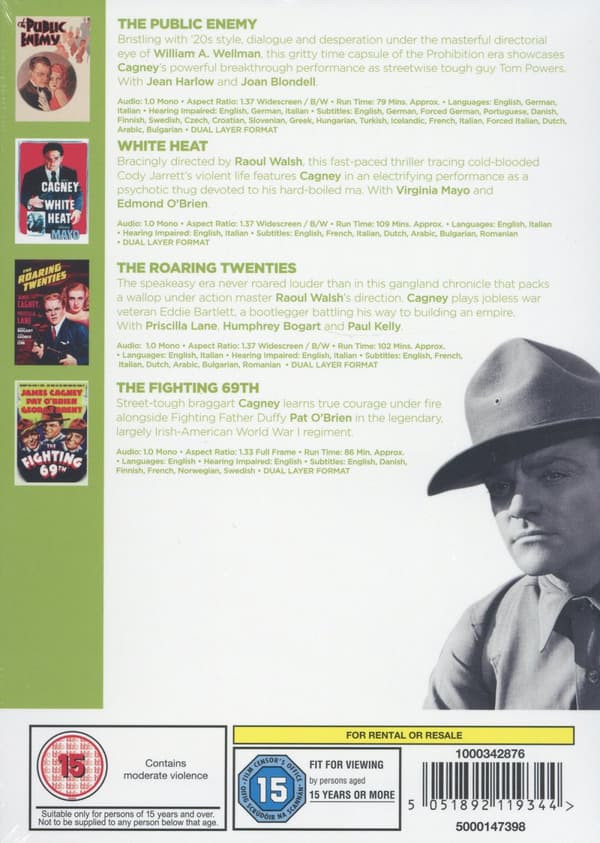 James Cagney Collection (4 DVD)
