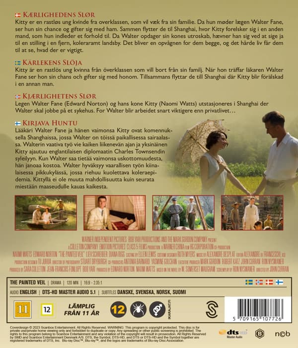 Kärlekens slöja (Blu-ray)