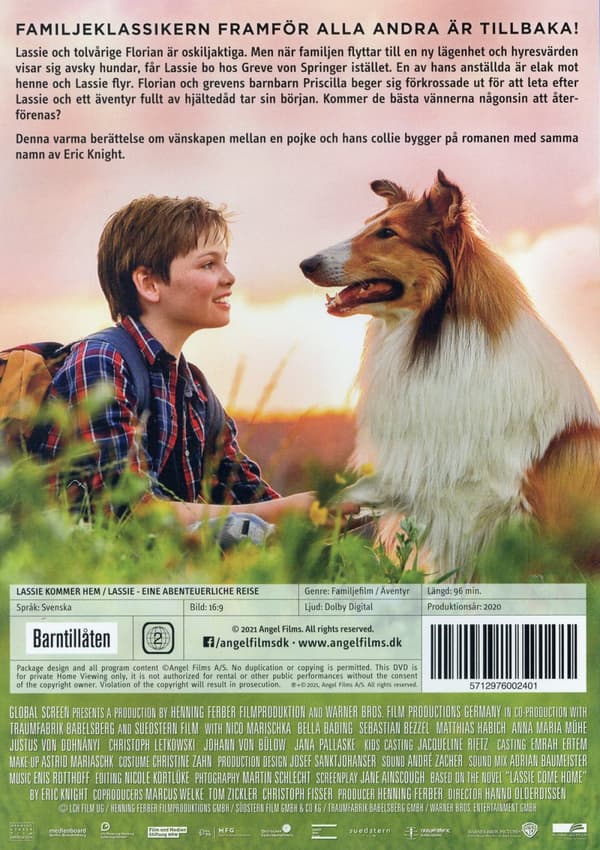 Lassie kommer hem (DVD)