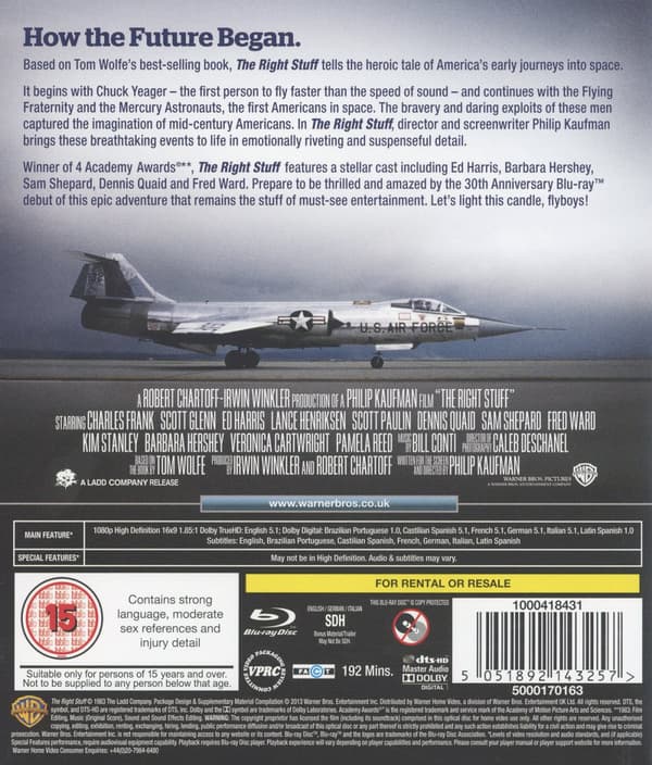 Rätta virket (Ej svensk text) (Blu-ray)