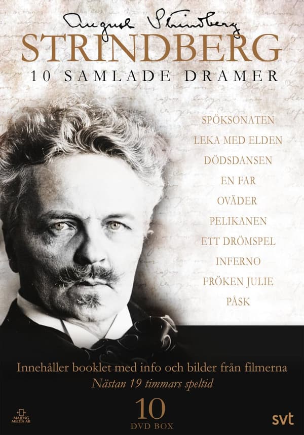 Strindberg Box - 10 samlade dramer (10 DVD)