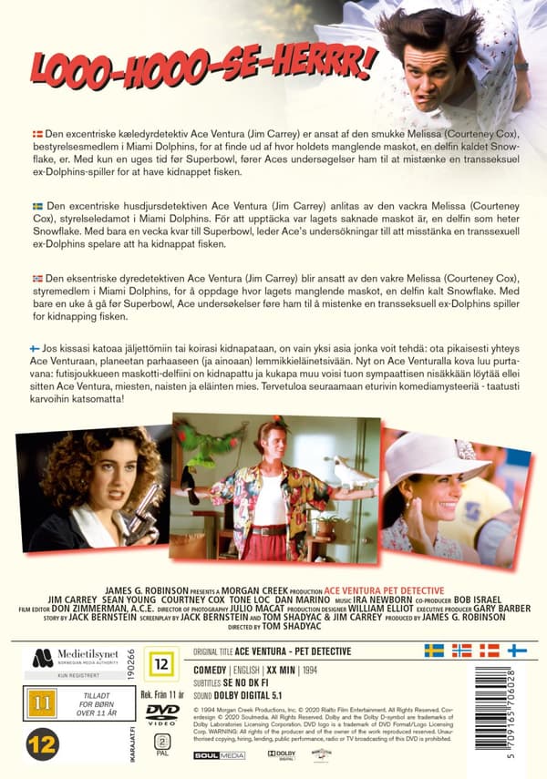 Den galopperande detektiven 1 (DVD)