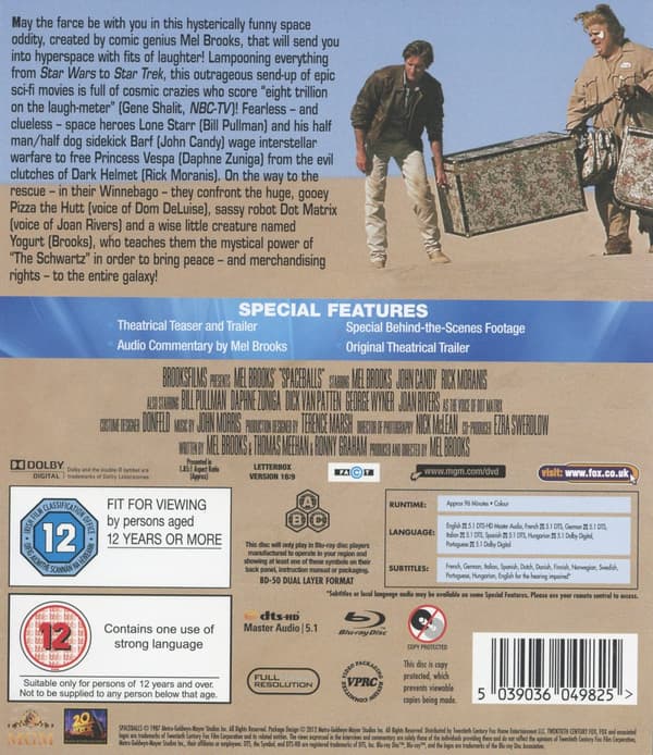 Det våras för rymden (Blu-ray)