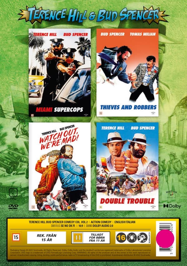 Hill & Spencer - Comedy collection 2 (4 DVD)