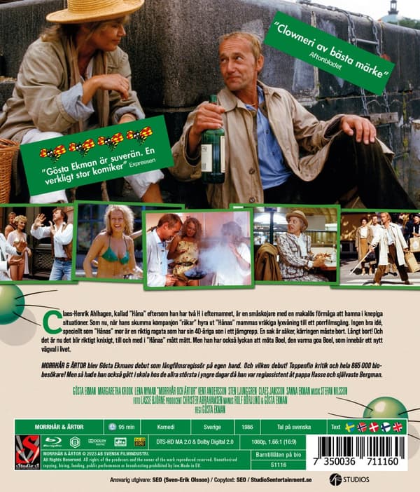 Morrhår & Ärtor - Nyscannad version (Blu-ray)