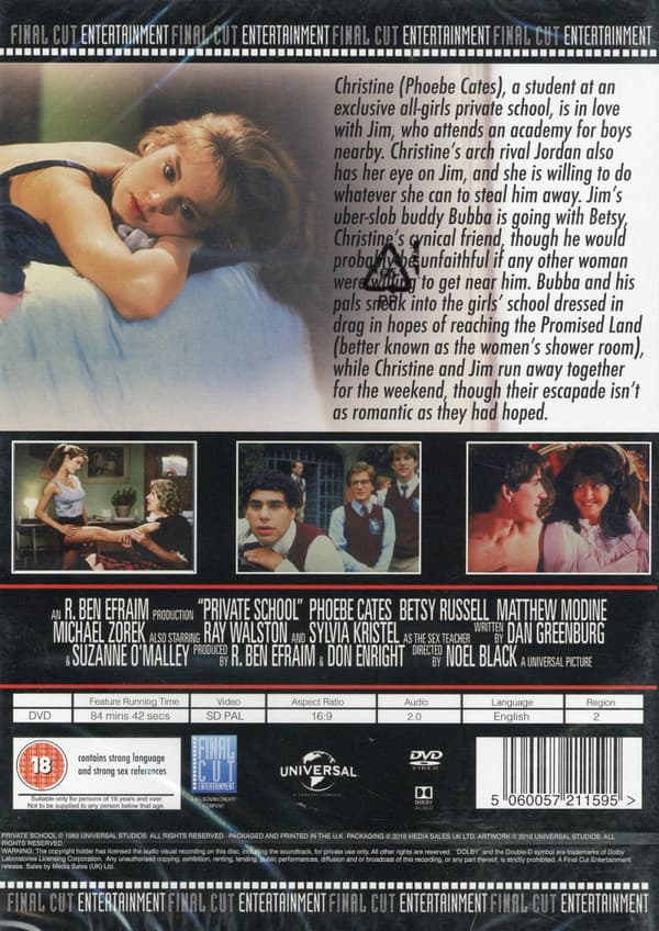 Private school (Ej svensk text) (DVD)